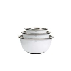 3-Piece Stainless Steel Mixing Bowl Set