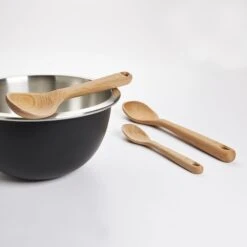 3 Piece Wooden Spoon Set -OXO Kitchen Essentials 1130780 4 3 piece wooden spoon set
