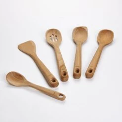 Wooden Sauté© Paddle -OXO Kitchen Essentials 1130980 5 wooden saute paddle