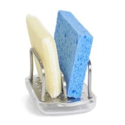 Stainless Steel Sponge Holder -OXO Kitchen Essentials 13113100 4 sponge holder
