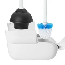 Toilet Brush & Plunger Combo Set