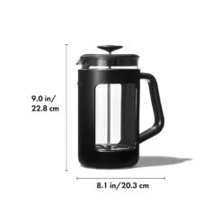 Brew Venture French Press - 8 Cup 5 Brew Venture French Press - 8 Cup -OXO Kitchen Essentials brew 11344700 venturefrenchpress apdp 01 dim
