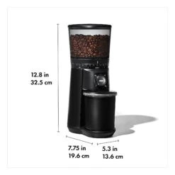 Conical Burr Coffee Grinder - Matte Black 8 Conical Burr Coffee Grinder - Matte Black -OXO Kitchen Essentials brew 8722600 tbgmatteblack apdp 01 dim