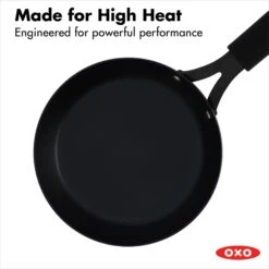 OXO Obsidian Carbon Steel 8" Frypan With Silicone Sleeve 6 OXO Obsidian Carbon Steel 8" Frypan With Silicone Sleeve -OXO Kitchen Essentials cc005099 001 7