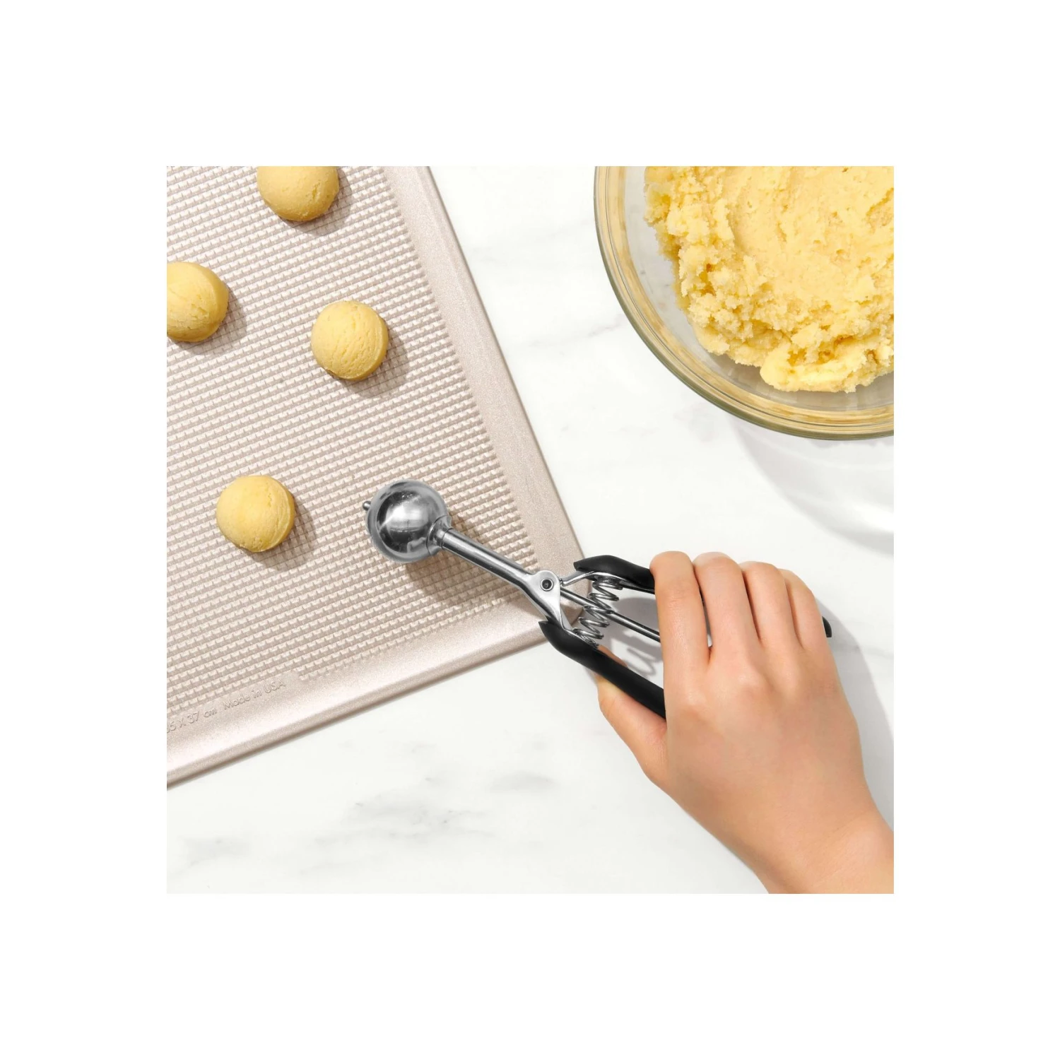 Small Cookie Scoop Small Cookie Scoop -OXO Kitchen Essentials gg 1044083 4a 1