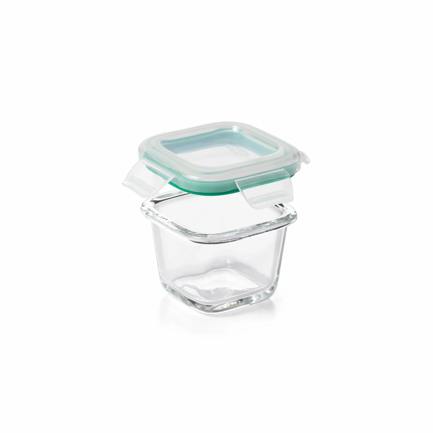 4 Piece Smart Seal Glass Mini Square Container Set 4 Piece Smart Seal Glass Mini Square Container Set -OXO Kitchen Essentials gg 11230300 5 1
