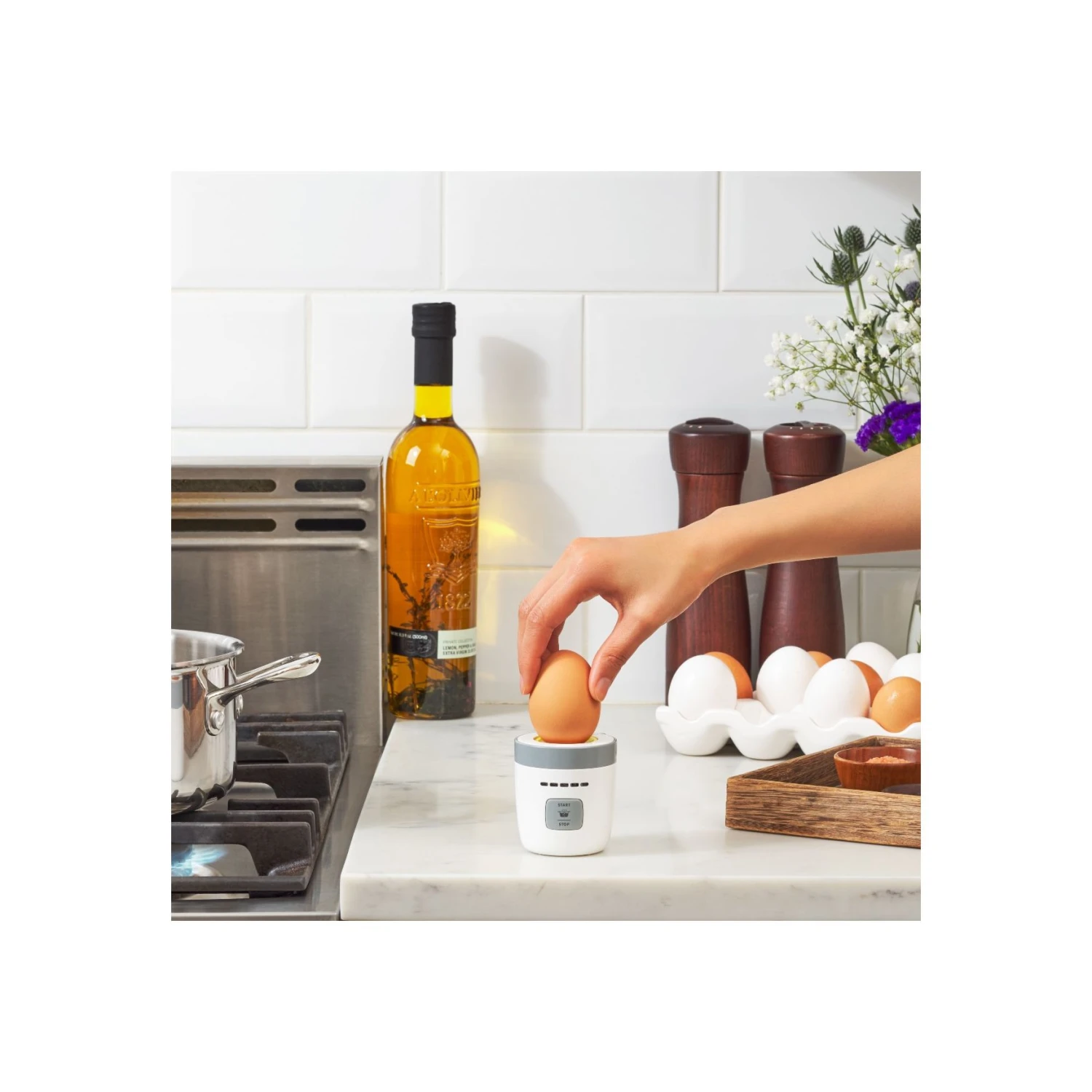OXO Good Grips Punctual Egg Timer With Piercer OXO Good Grips Punctual Egg Timer With Piercer -OXO Kitchen Essentials gg 11243500 4b 1