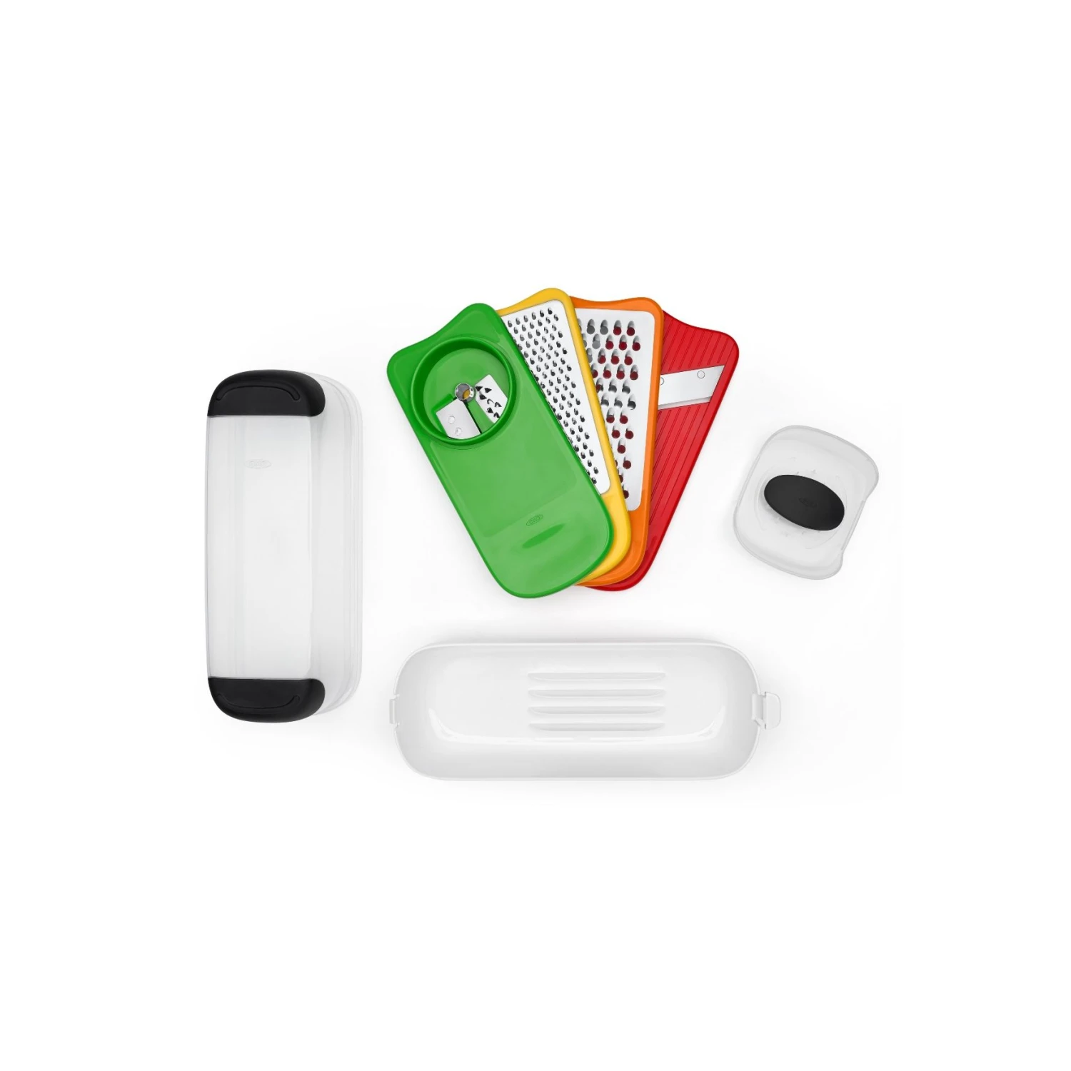 Spiralize, Grate & Slice Set Spiralize, Grate & Slice Set -OXO Kitchen Essentials gg 11243900 2c 1