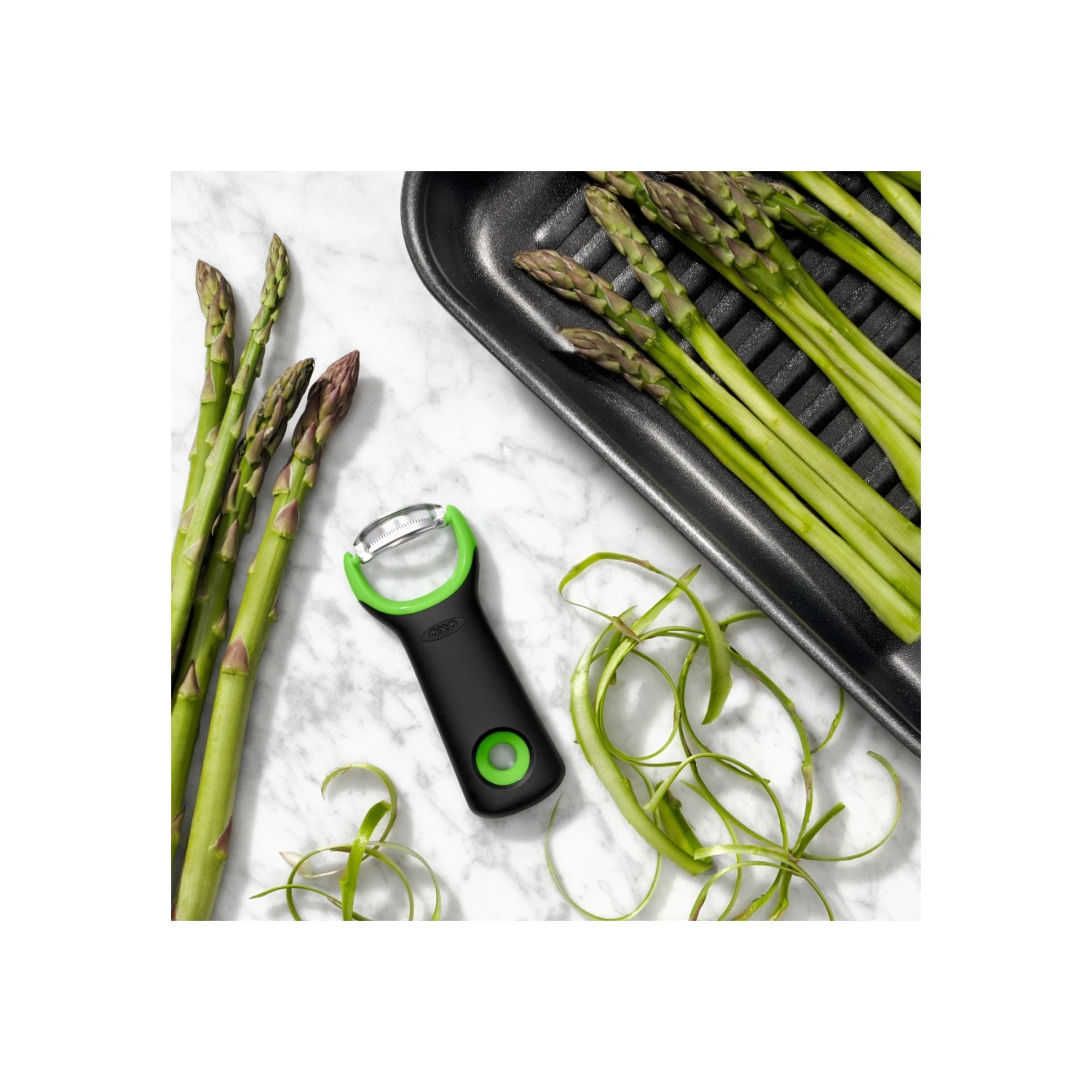 OXO Good Grips Asparagus Peeler OXO Good Grips Asparagus Peeler -OXO Kitchen Essentials gg 11244600 9