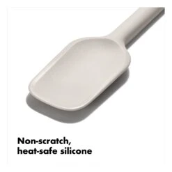 Silicone Spoon Spatula - Oat -OXO Kitchen Essentials gg 11280600 8a