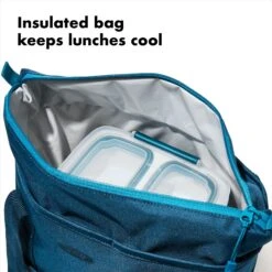 Prep & Go Insulated Lunch Tote -OXO Kitchen Essentials gg 11301200 8a 1