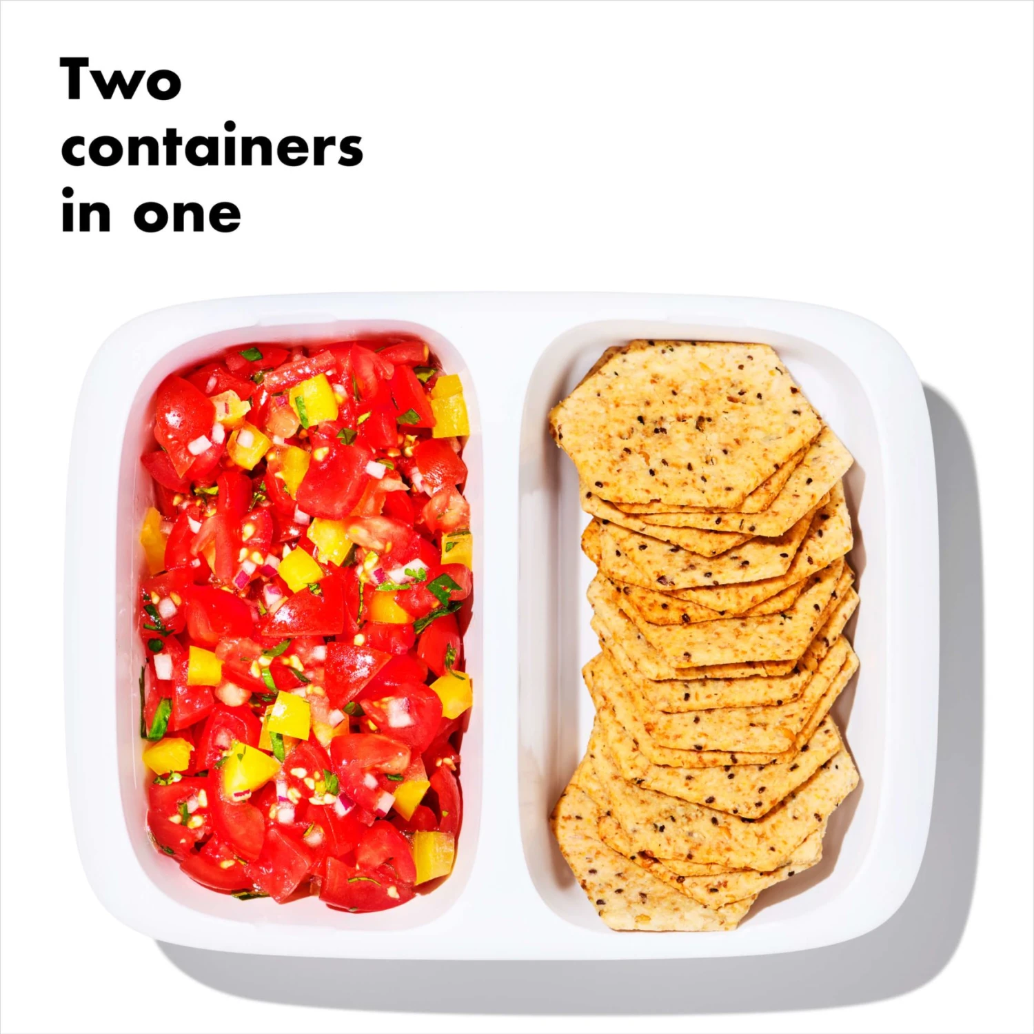 Prep & Go 2-Cup Divided Container Prep & Go 2-Cup Divided Container -OXO Kitchen Essentials gg 11302100 8 1