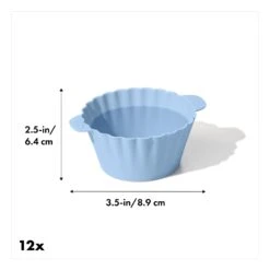 Silicone Baking Cups - Blister 18 Silicone Baking Cups - Blister -OXO Kitchen Essentials gg 11313700 8dim