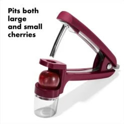 OXO Good Grips Cherry & Olive Pitter - Beet 2 OXO Good Grips Cherry & Olive Pitter - Beet -OXO Kitchen Essentials gg 11316200 8