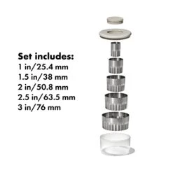 Double-Sided Cookie And Biscuit Cutter 5 Double-Sided Cookie And Biscuit Cutter -OXO Kitchen Essentials gg 11360600 cookiecutterset apdp 02