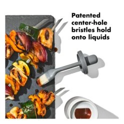 Glass Oil Bottle And Silicone Brush Set -OXO Kitchen Essentials gg 11380400 glassoilbottleandbrush apdp 02