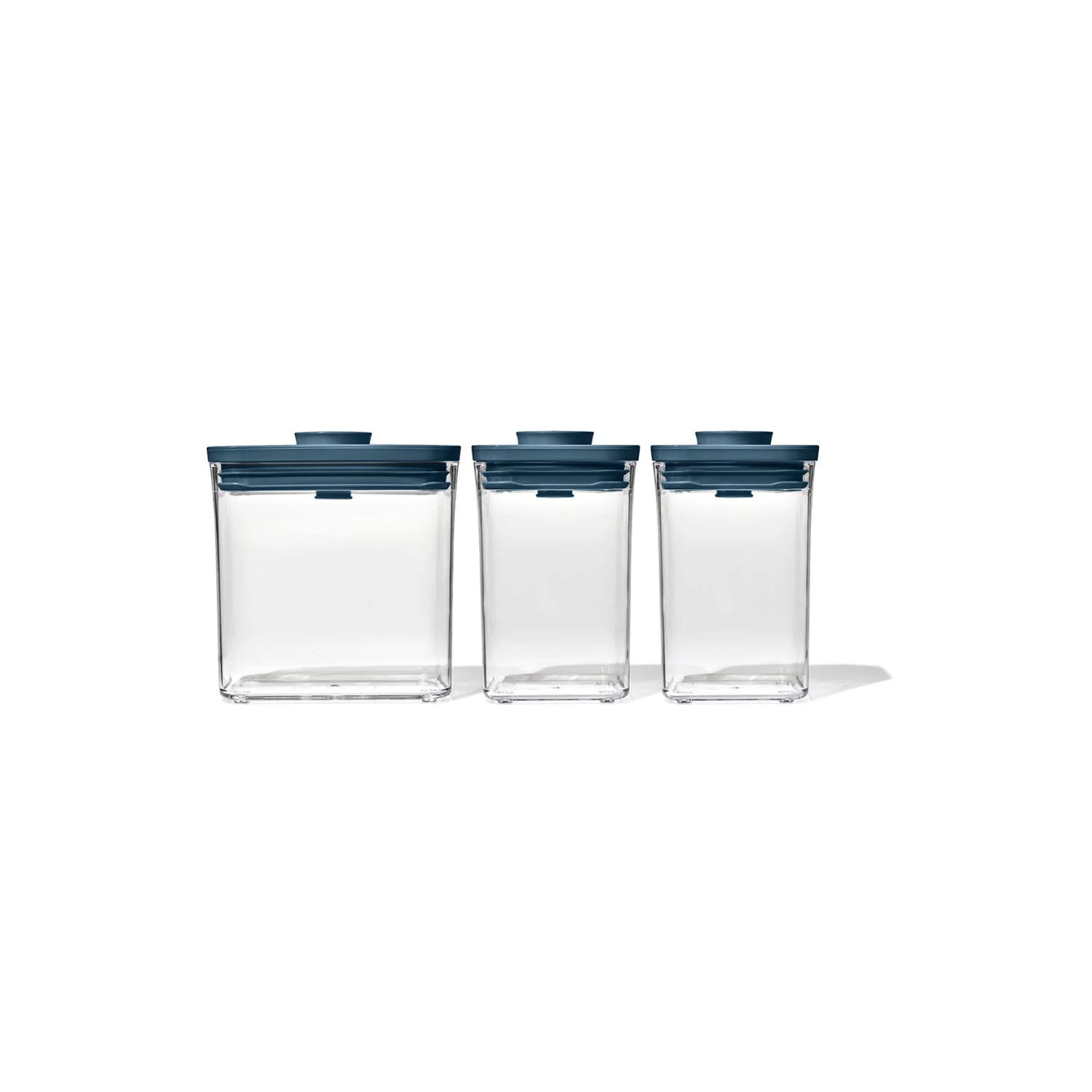 3 Piece POP Container Everyday Set - Storm Blue 3 Piece POP Container Everyday Set - Storm Blue -OXO Kitchen Essentials gg 11384800 3pcsetstormblue 31