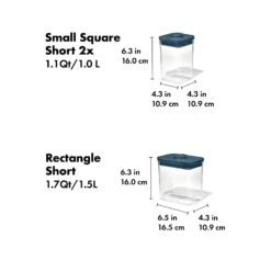 3 Piece POP Container Everyday Set - Storm Blue 8 3 Piece POP Container Everyday Set - Storm Blue -OXO Kitchen Essentials gg 11384800 3pcsetstormblue apdp 01 dim