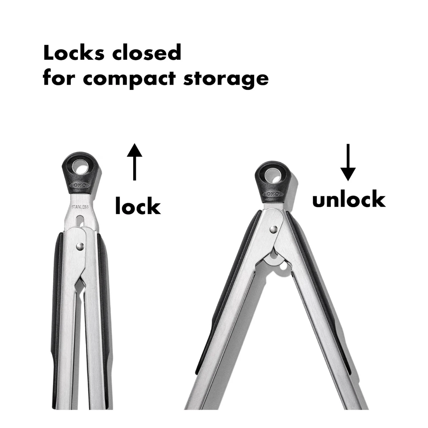 2-Piece Tongs With Nylon Heads Set 2-Piece Tongs With Nylon Heads Set -OXO Kitchen Essentials gg 11387100 nylontongset pdp 05