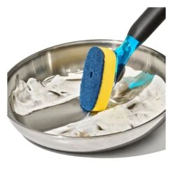Soap Dispensing Dish Scrub​ -OXO Kitchen Essentials gg 12361600 soapdispdishscrub 20 rgb