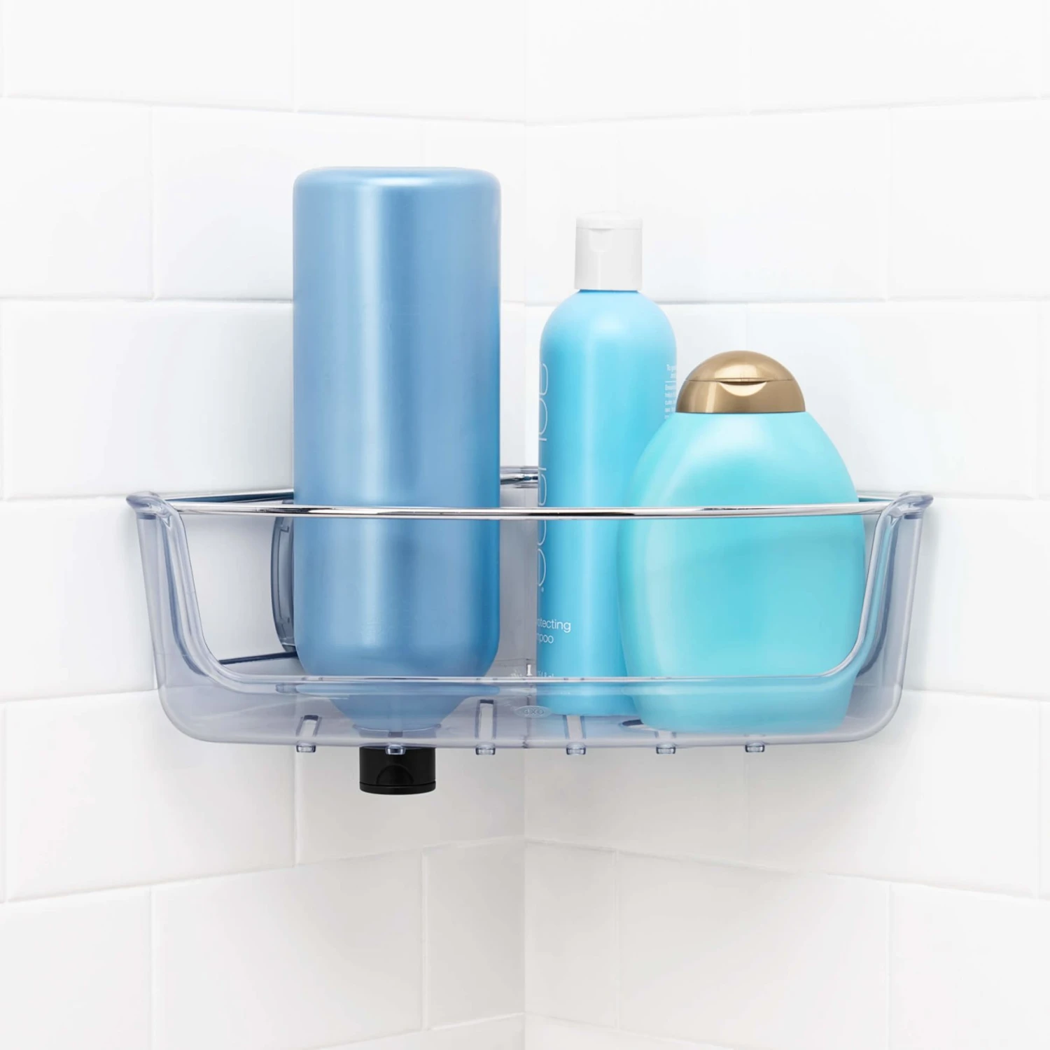 StrongHold™ Suction Corner Basket StrongHold™ Suction Corner Basket -OXO Kitchen Essentials gg 13206100 3a 1