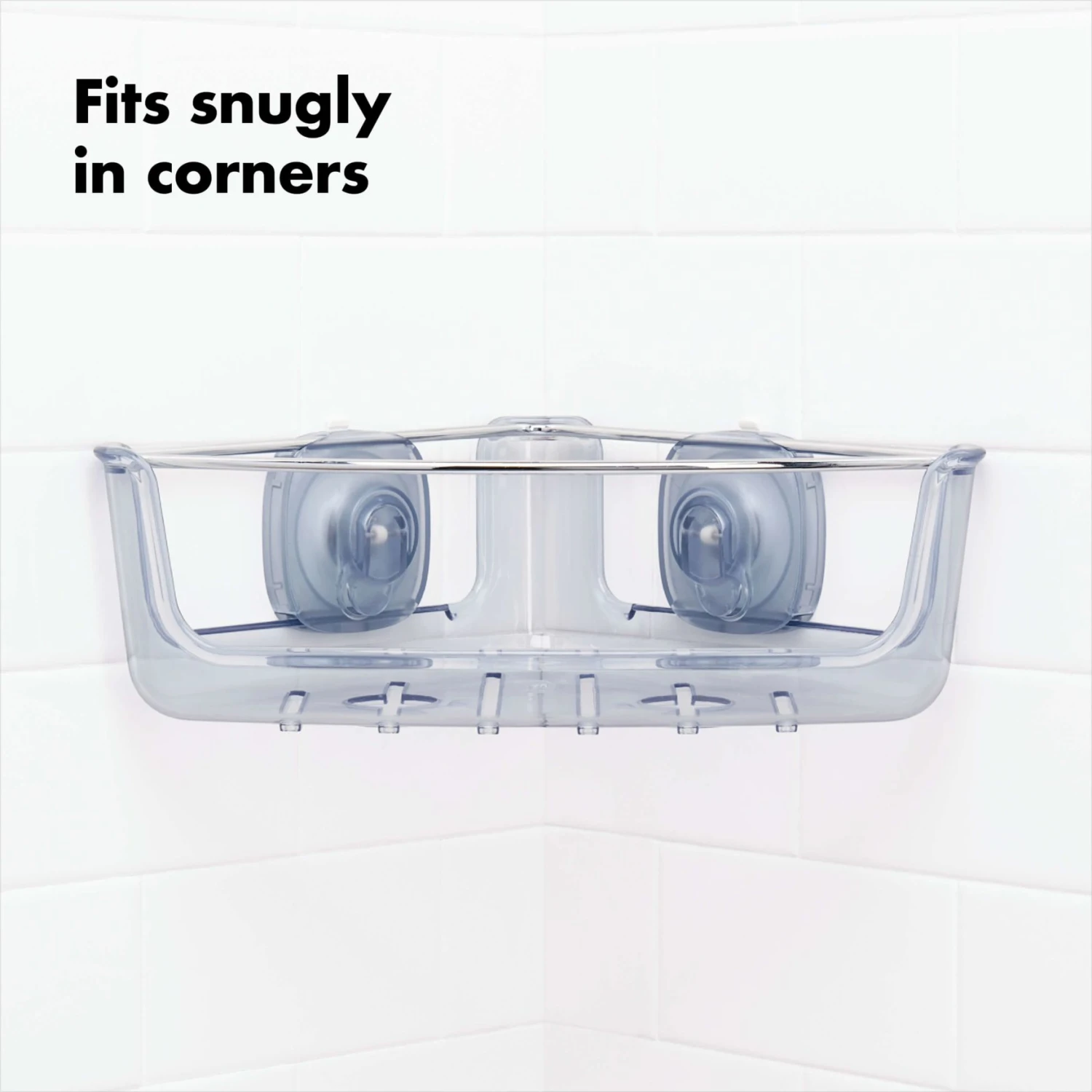 StrongHold™ Suction Corner Basket StrongHold™ Suction Corner Basket -OXO Kitchen Essentials gg 13206100 8 1