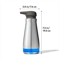 Stainless Steel Soap Dispenser 6 Stainless Steel Soap Dispenser -OXO Kitchen Essentials gg 13273700 8dim 1