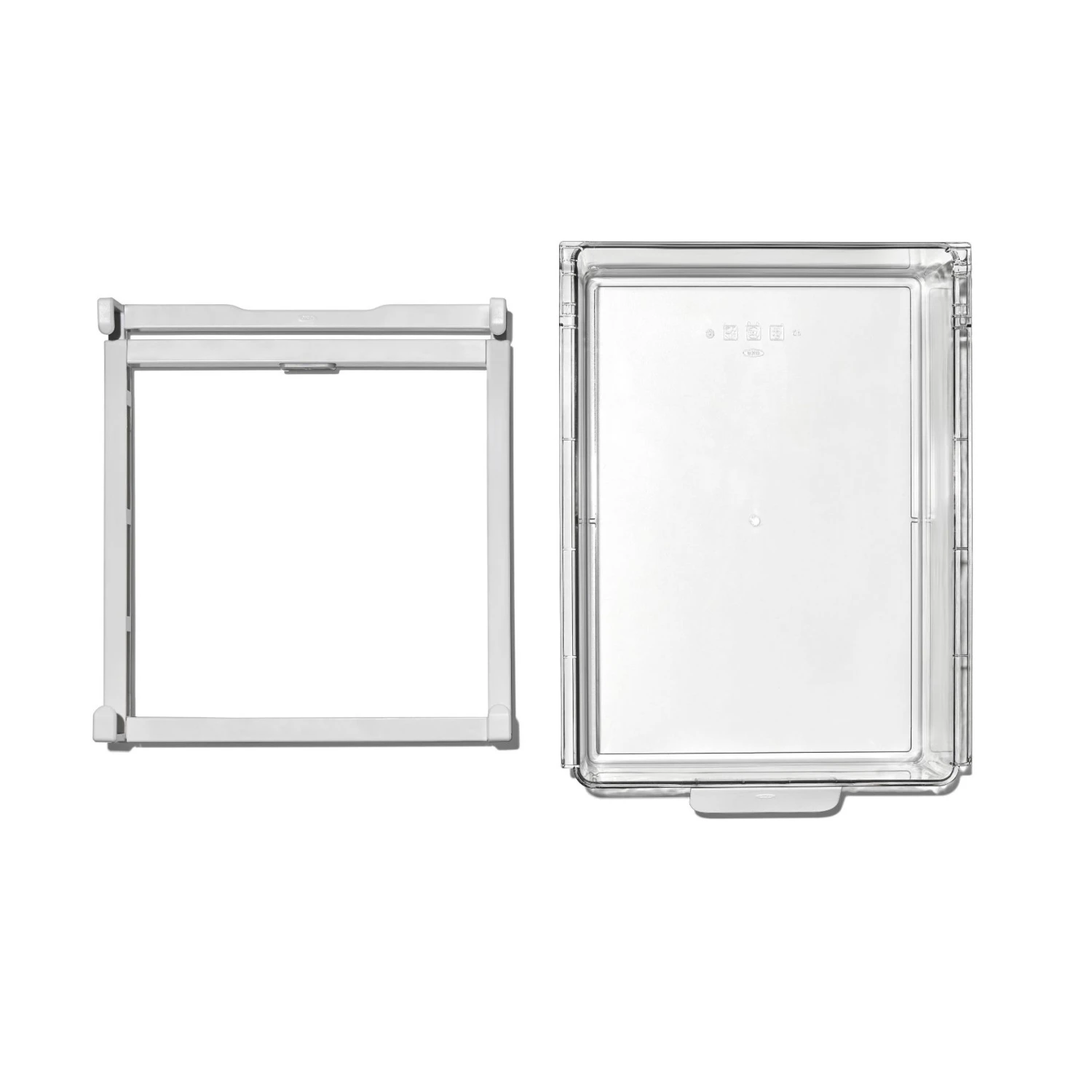 OXO Good Grips Refrigerator Undershelf Drawer 10 In OXO Good Grips Refrigerator Undershelf Drawer 10 In -OXO Kitchen Essentials gg 13346800 14inundershelfdrawer 11