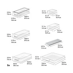 OXO Good Grips 8-Piece Refrigerator Organization Set 12 OXO Good Grips 8-Piece Refrigerator Organization Set -OXO Kitchen Essentials gg 13347200 8pcfridgeorgoverhaulset apdp 01 dim