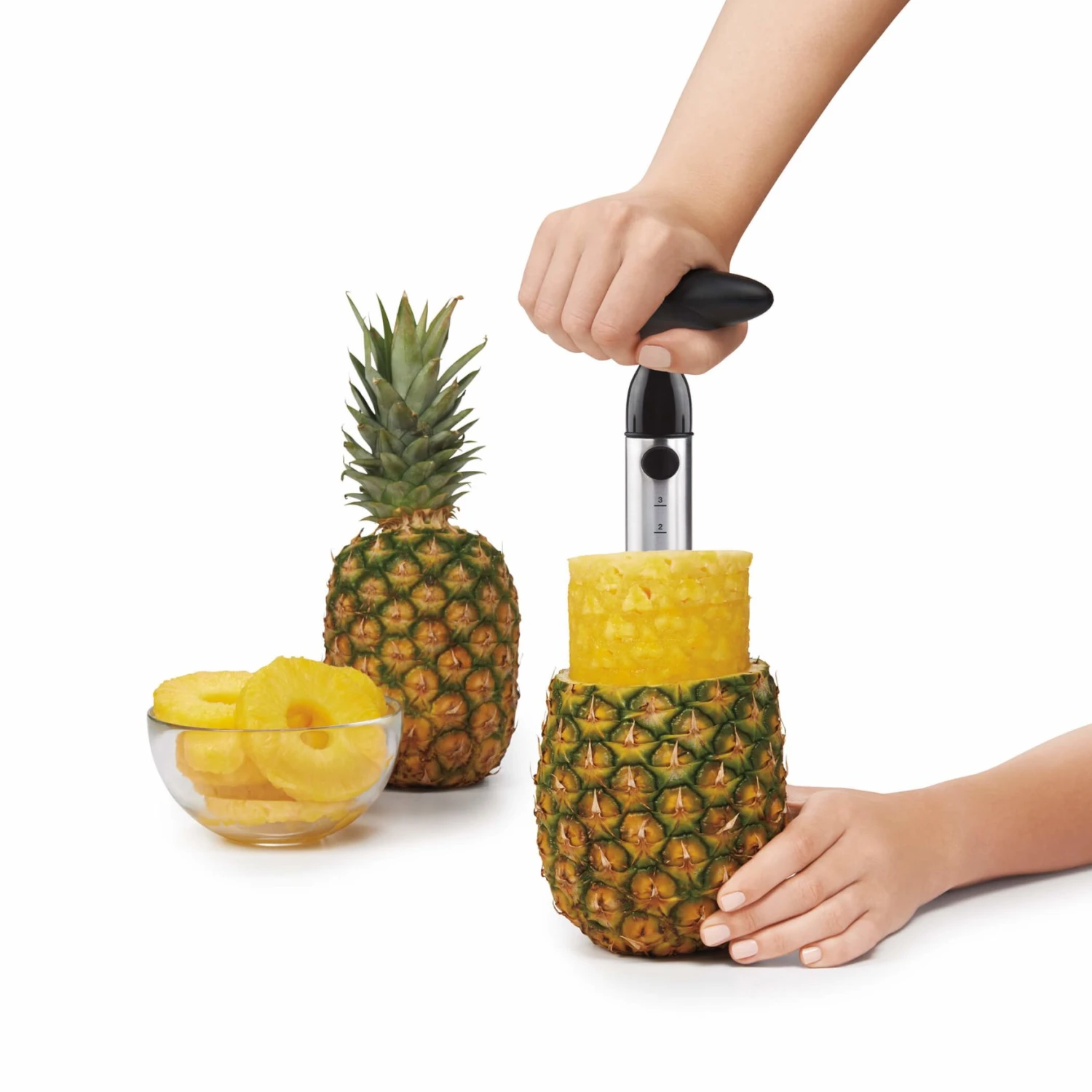 Stainless Steel Pineapple Slicer Stainless Steel Pineapple Slicer -OXO Kitchen Essentials gg 3108300 7 1