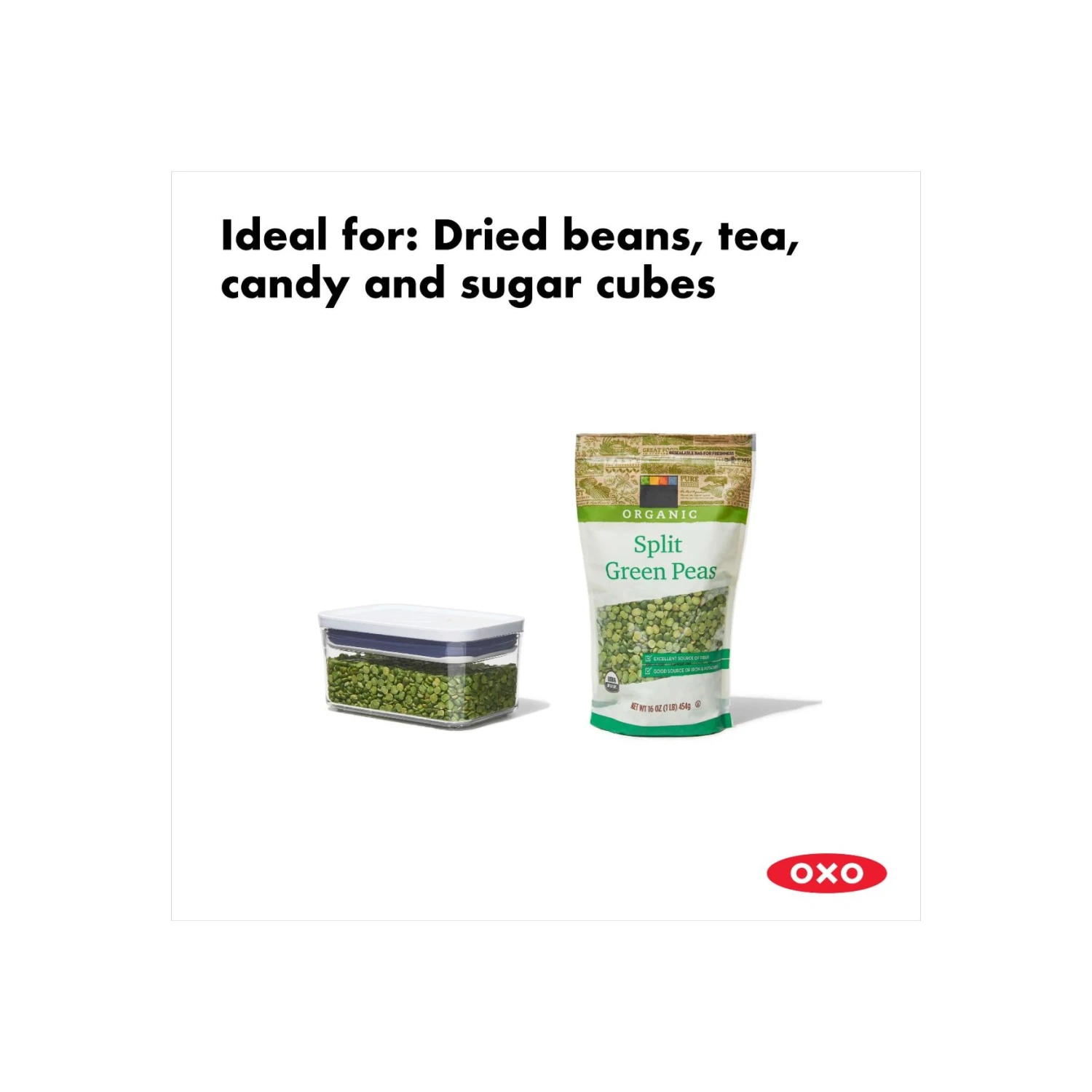 POP Container - Rectangle Mini (0.6 Qt.) POP Container - Rectangle Mini (0.6 Qt.) -OXO Kitchen Essentials gg idealfor 8rectangle mini 1