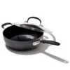 Non-Stick 3-Quart Chef's Pan With Lid And Helper Handles
