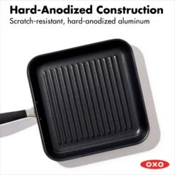 Non-Stick 11-Inch Grill Pan 3 Non-Stick 11-Inch Grill Pan -OXO Kitchen Essentials oxo 11insqugrill ha 1