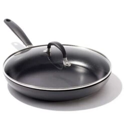 Non-Stick 12-Inch Frying Pan With Lid