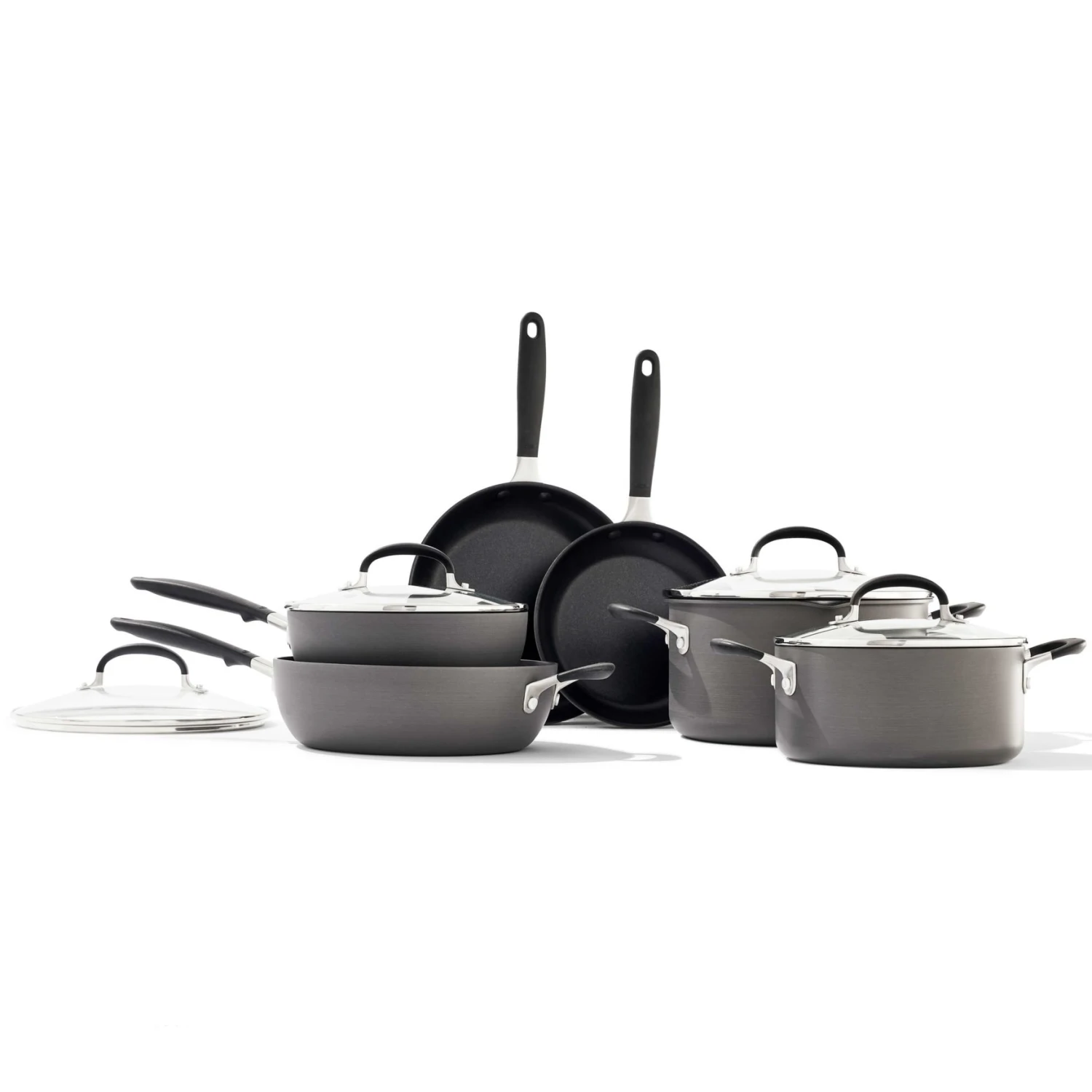 Non-Stick 10 Piece Cookware Pots And Pans Set Non-Stick 10 Piece Cookware Pots And Pans Set -OXO Kitchen Essentials