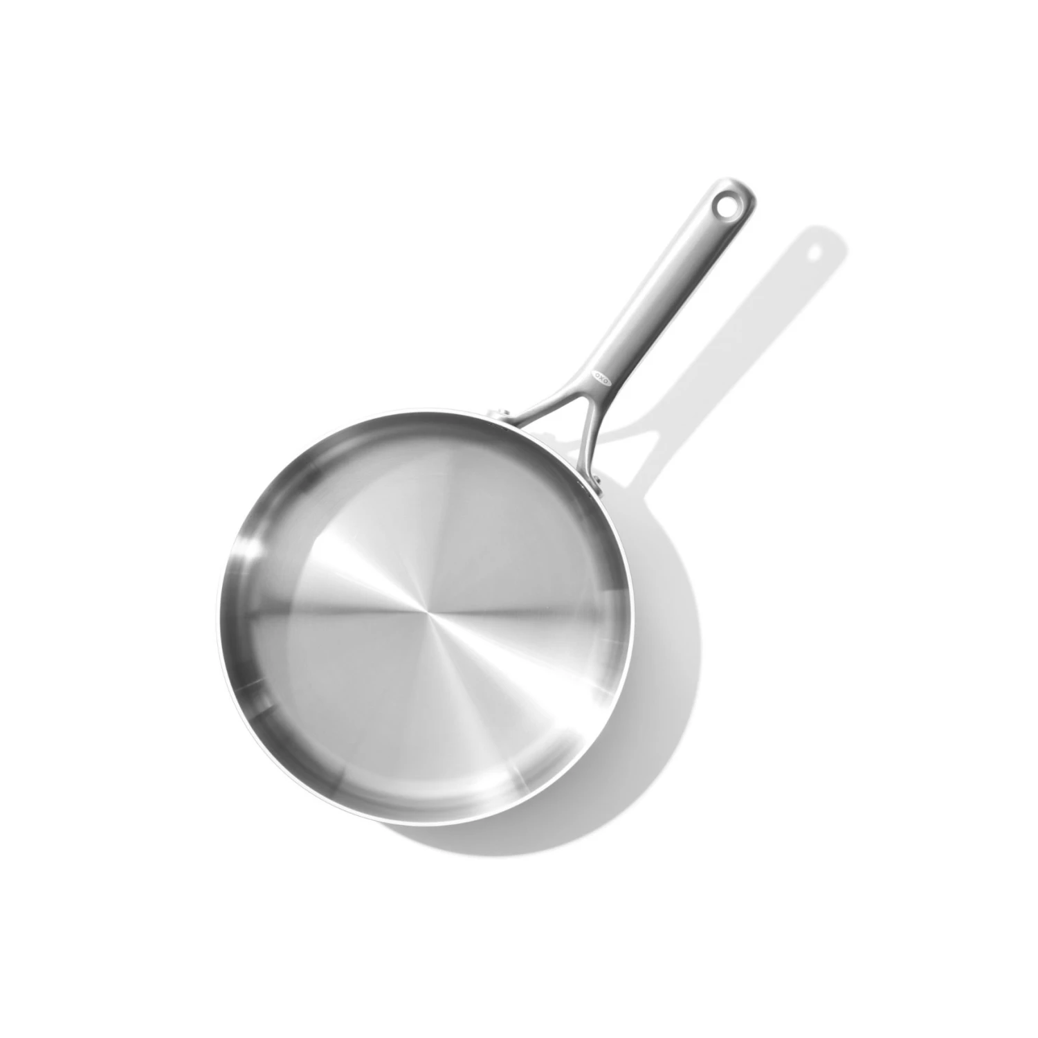 OXO Tri-Ply Stainless Mira Series 3.3 Qt Sauté Pan With Lid OXO Tri-Ply Stainless Mira Series 3.3 Qt Sauté Pan With Lid -OXO Kitchen Essentials