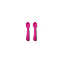 Silicone Spoons 2 Silicone Spoons -OXO Kitchen Essentials pink spoon