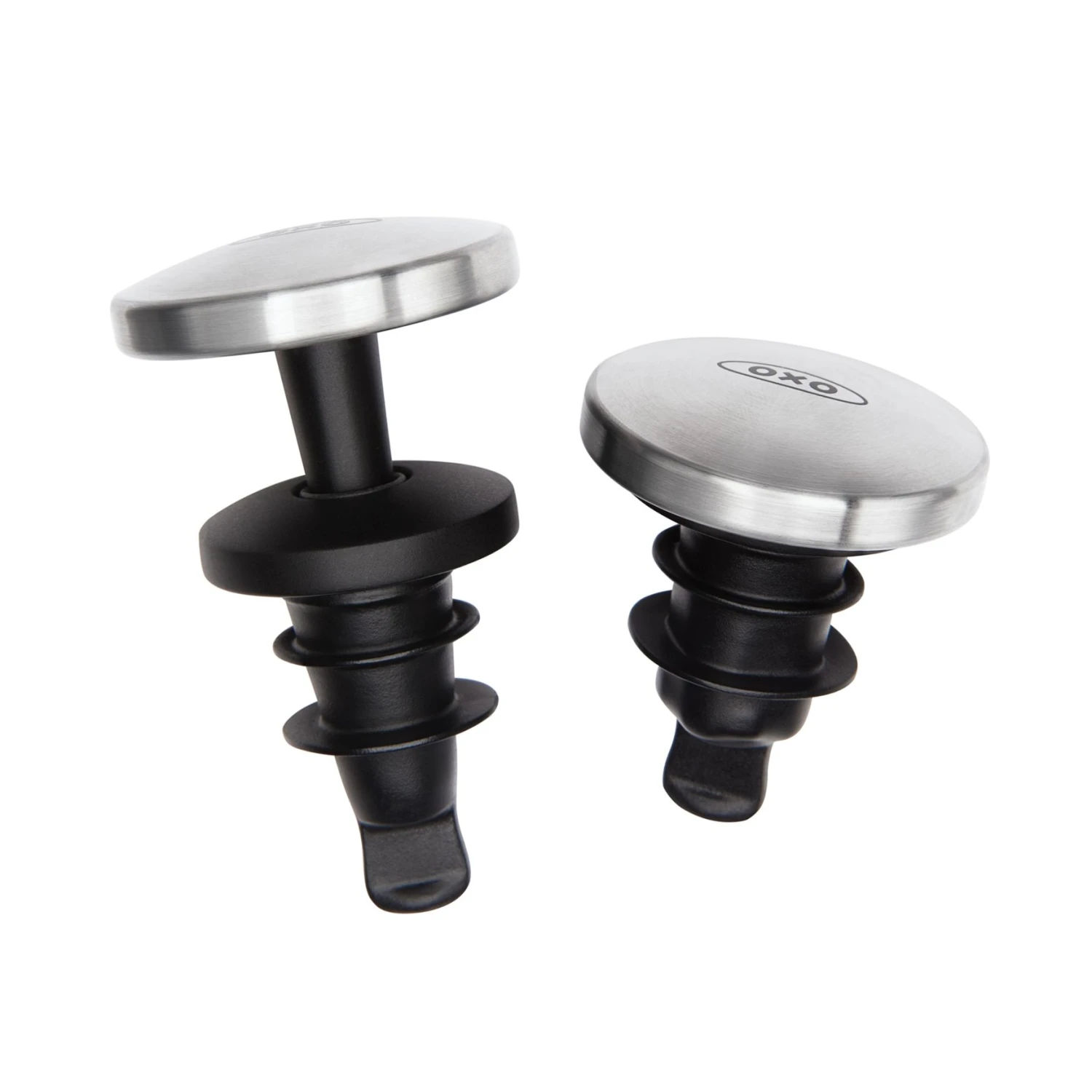 2-Piece Spillproof Wine Stopper 2-Piece Spillproof Wine Stopper -OXO Kitchen Essentials stl 3113600 2b