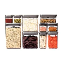 Steel 12-Piece POP Container Set