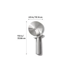 OXO Steel Pizza Wheel 5 OXO Steel Pizza Wheel -OXO Kitchen Essentials stl 3121500 8dim