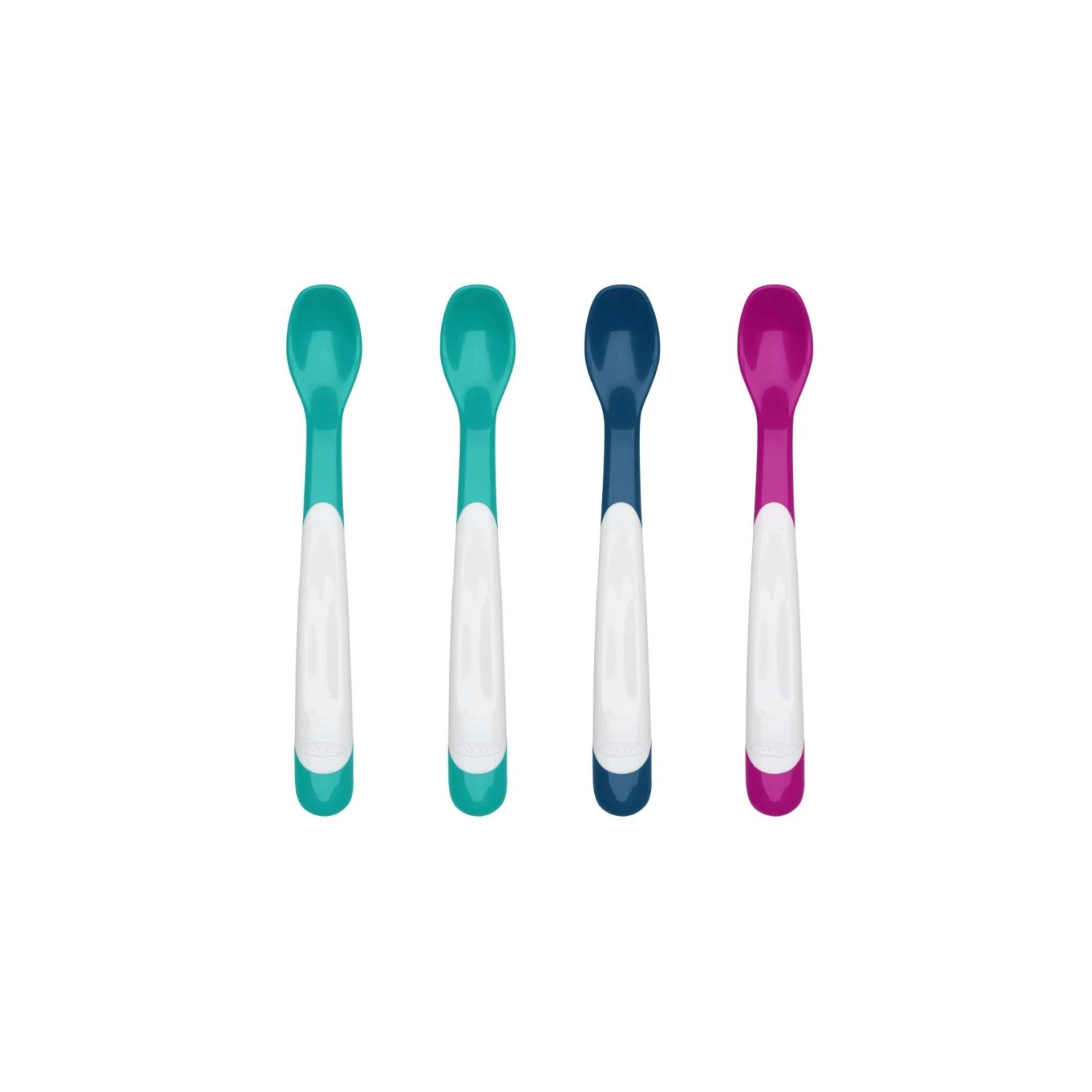 OXO Tot On-the-Go Infant Feeding Spoon 4-Pack OXO Tot On-the-Go Infant Feeding Spoon 4-Pack -OXO Kitchen Essentials tot 61128200 2 rgb