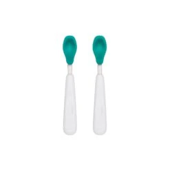Feeding Spoon Set With Soft Silicone
