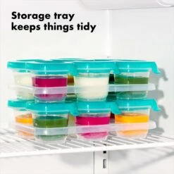 2 Oz Baby Blocks™ Silicone Freezer Storage Containers -OXO Kitchen Essentials tot 61151000 8b 1