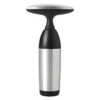 SteeL Vacuum Wine Preserver And 2 Stoppers